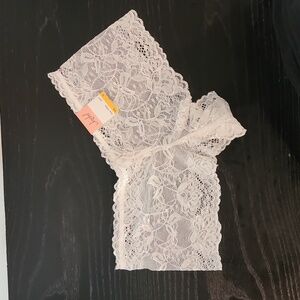 White Foral Lace Panty Briefs